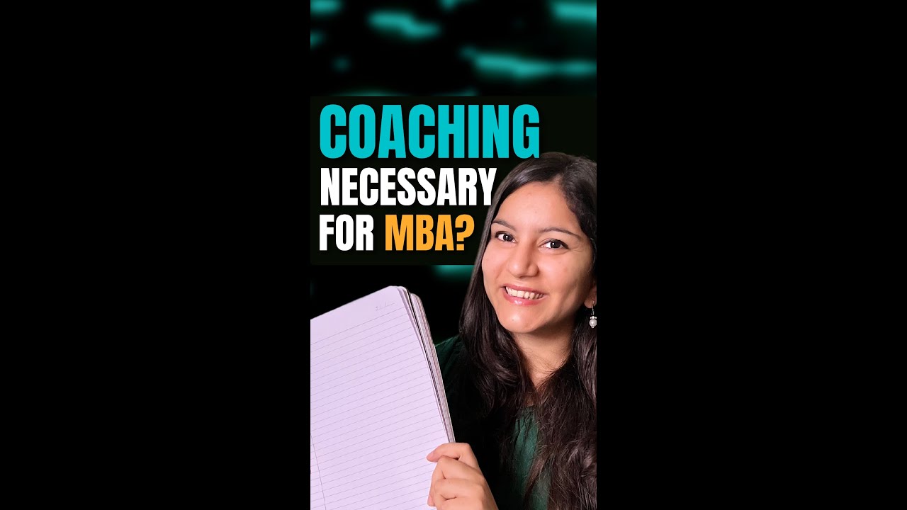 Is Coaching Necessary to Crack MBA Exams? #shorts #shwetaarora