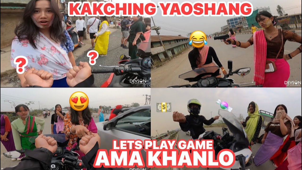 💵 OR 🍬 ? LETS PLAY A GAME 😁 || KAKCHING YAOSHANG IS 🔥|| MOTOVLOG MANIPUR HOLI