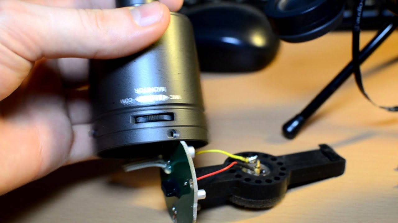 Audio Technica at2020 usb + microphone test & disassembly