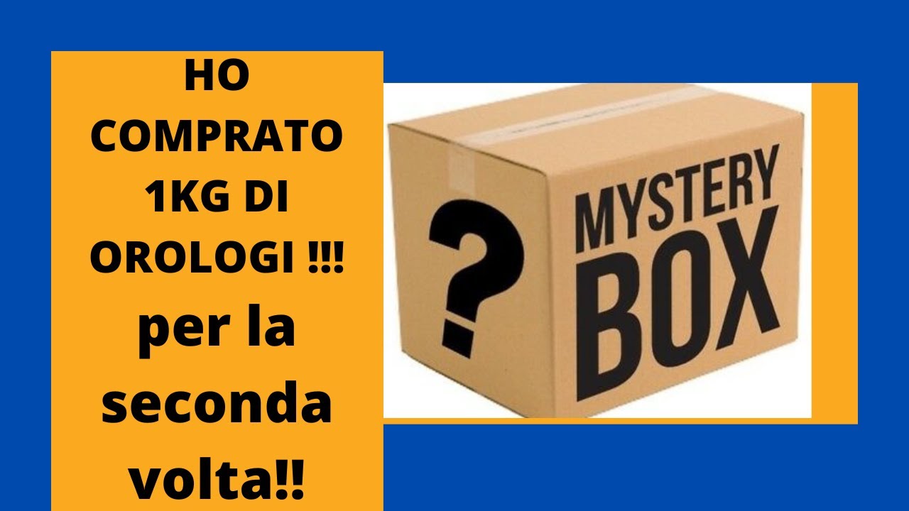 HO COMPRATO 1KG DI OROLOGI 2
