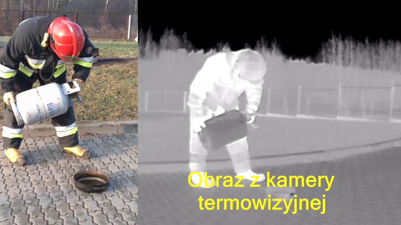 Wyciek fazy ciekłej mieszaniny propan-butan