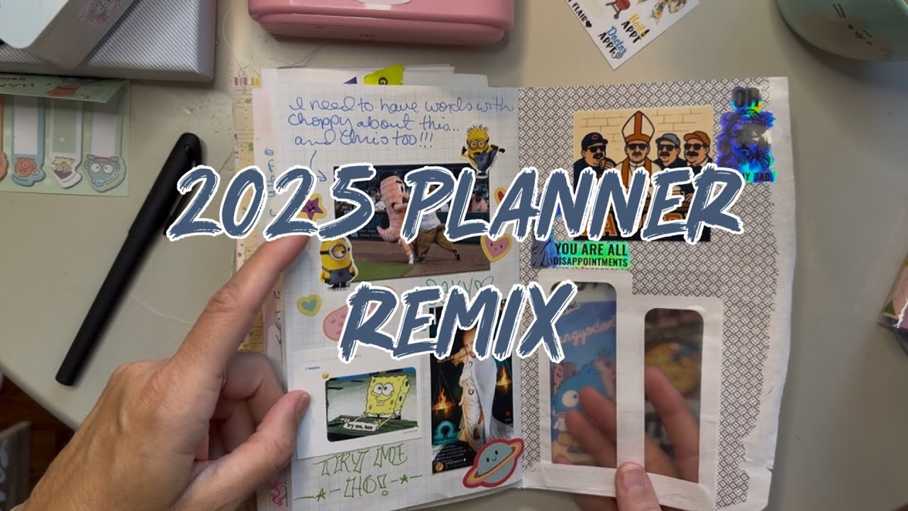 2025 Planner Remix | Allllll the things I’ve used this year
