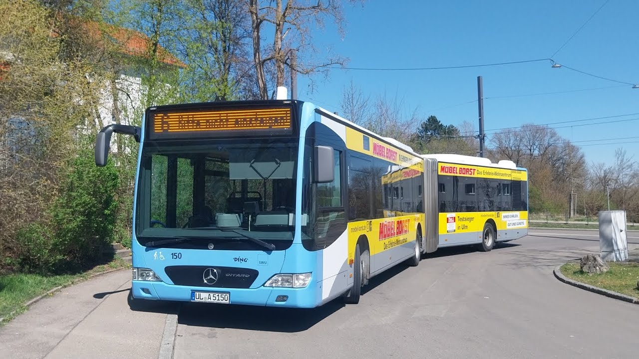 Mitfahrt: SWU Mercedes Benz Citaro OM457LA Facelift G Wagennumer: 150 Linie 6 Donaustadion 2025
