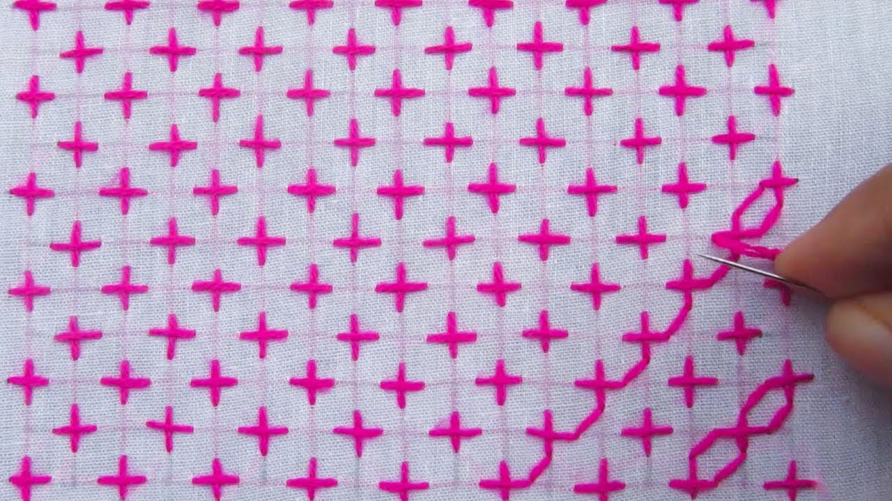 Hand Embroidery, 3 Type Nakshi Kantha Embroidery Tutorial, Nakshi Katha Stitch, Crafts & Embroidery