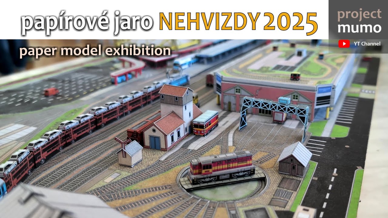 Papirove Jaro Nehvizdy 2025 | Paper Models Exhibition