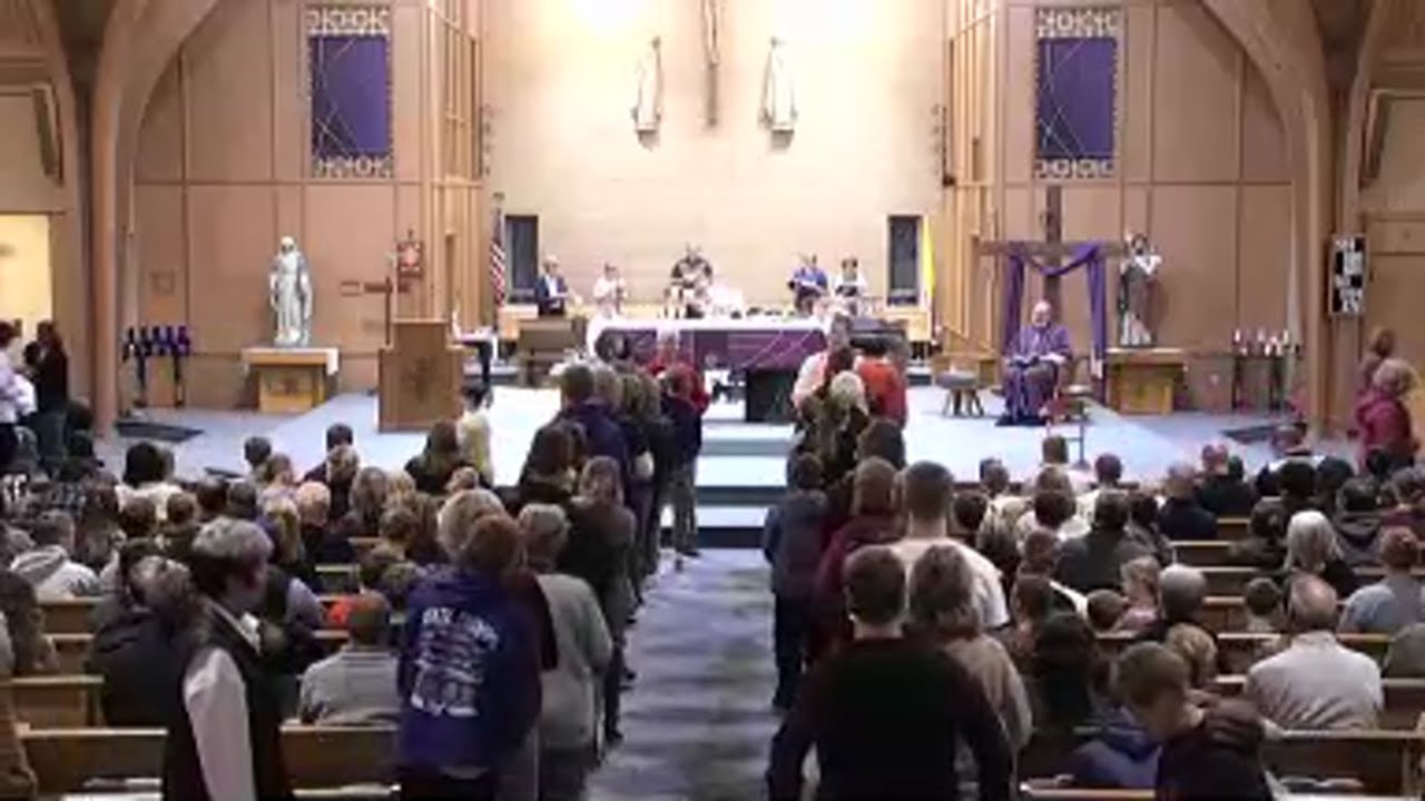 7:15 am Mass at Precious Blood Catholic Church (Ash Wednesday)
