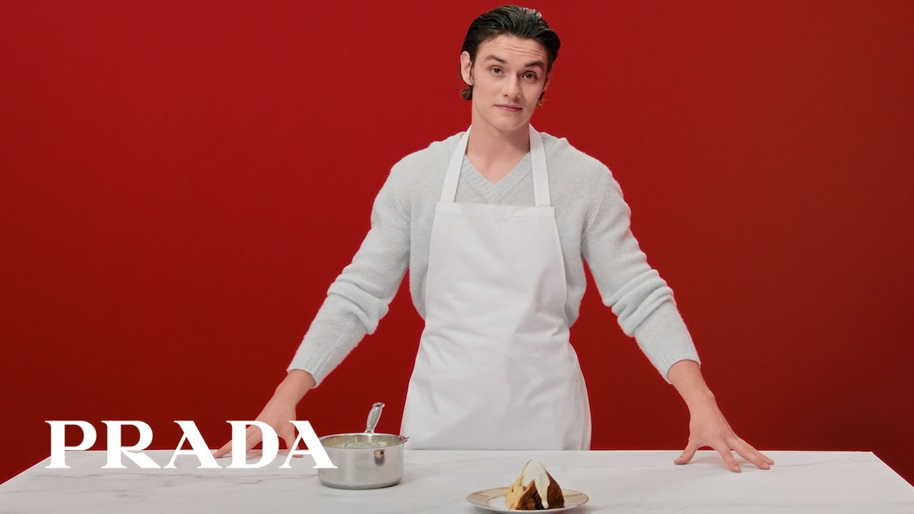 Prada Holiday: Louis Partridge&rsquo;s Panettone with Custard Cream