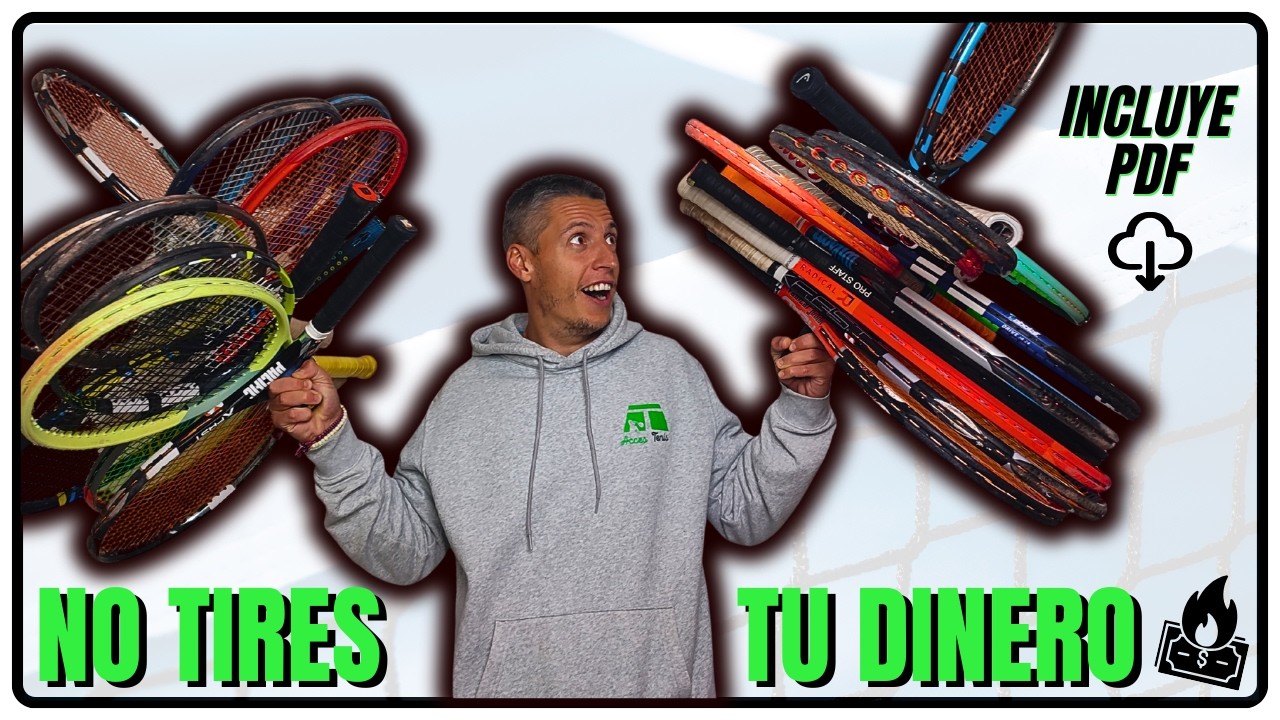 🧐&iexcl;La MEJOR RAQUETA de 2026 seg&uacute;n tu NIVEL y ESTILO de JUEGO en TENIS!🎯