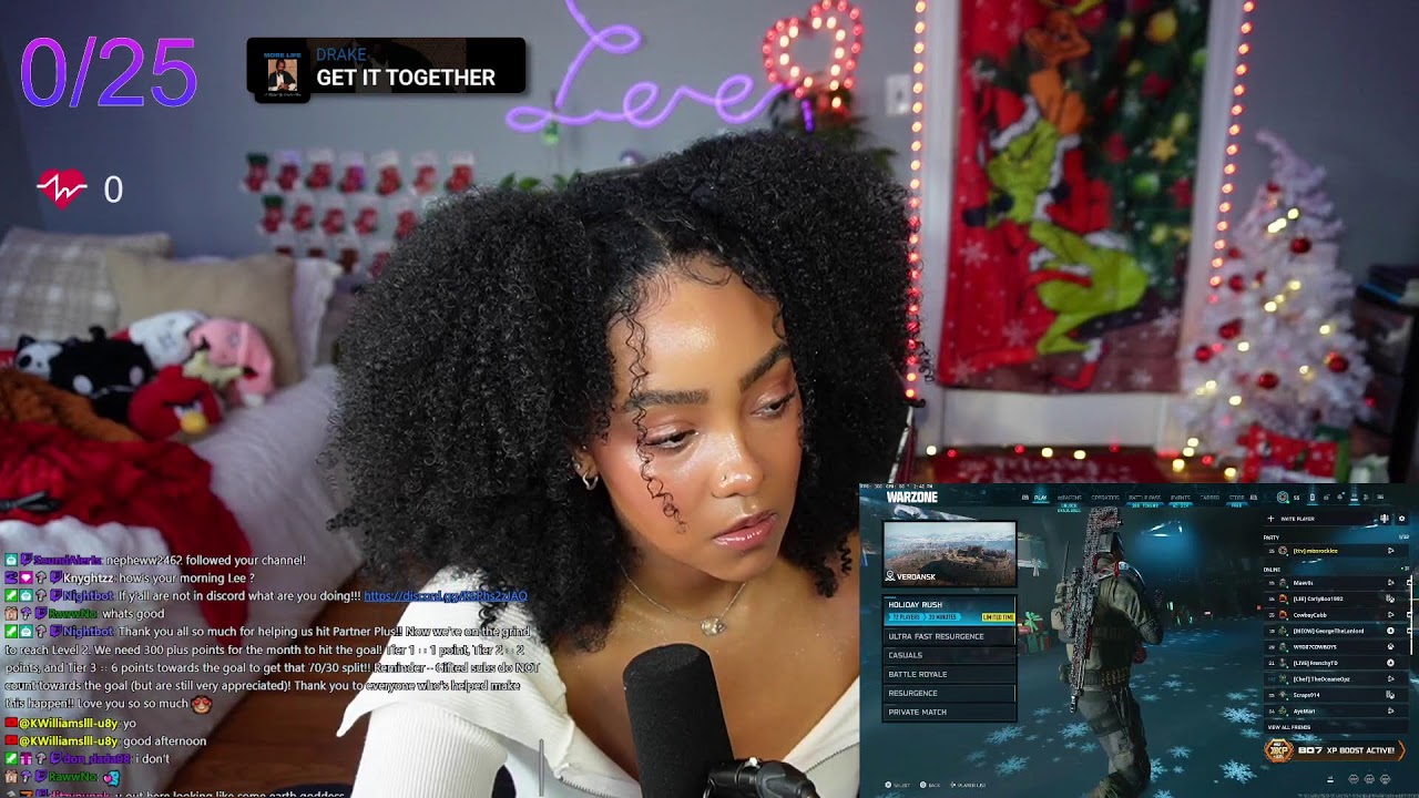 Warzone time! Follow me on Twitch: missrocklee
