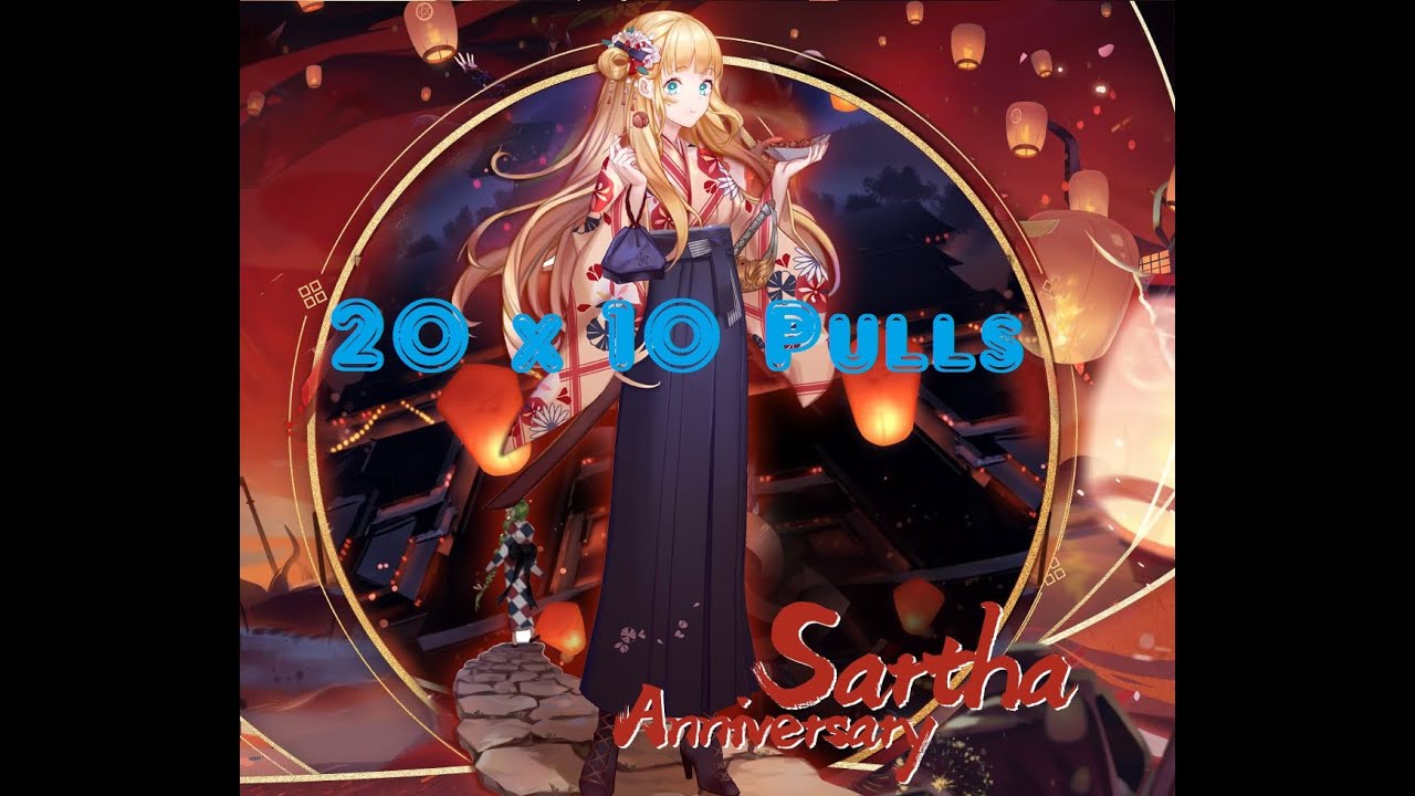 Tales of Erin - Sartha Anniversary 20 x 10 Summons !!!