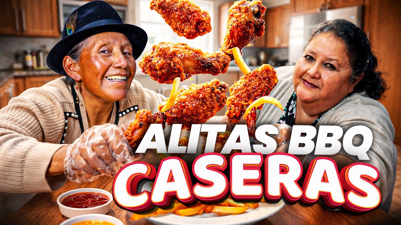 RICAS ALITAS BQQ (receta fácil y rica) | Doña Empera