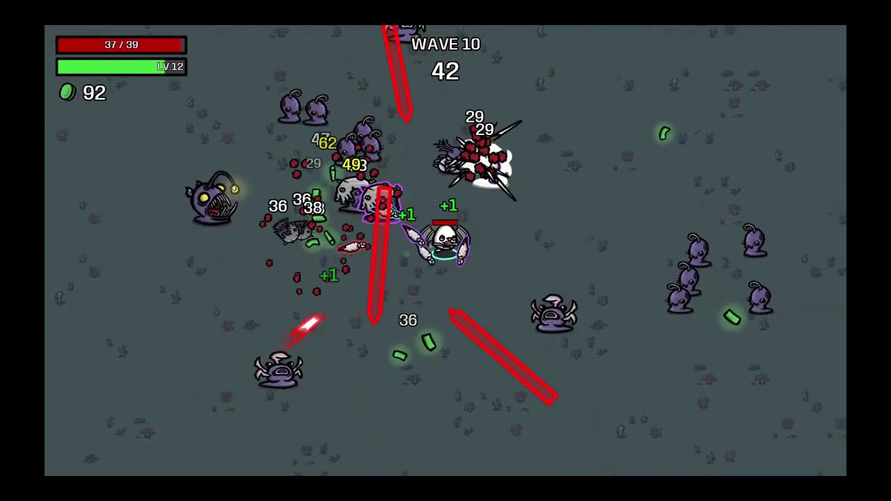 Vampire: Life Steal Item Only Run | Brotato: The Abyss