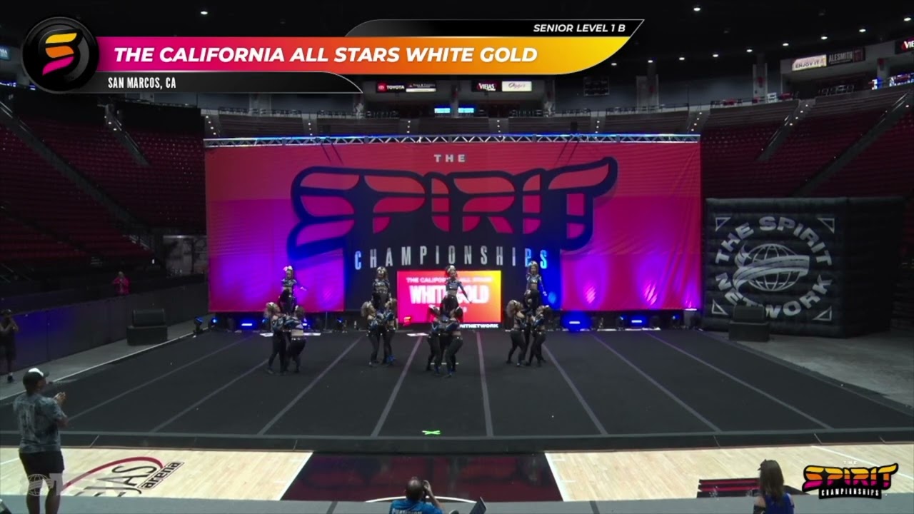 The California All Stars White Gold | San Diego Spirit Championships 2025
