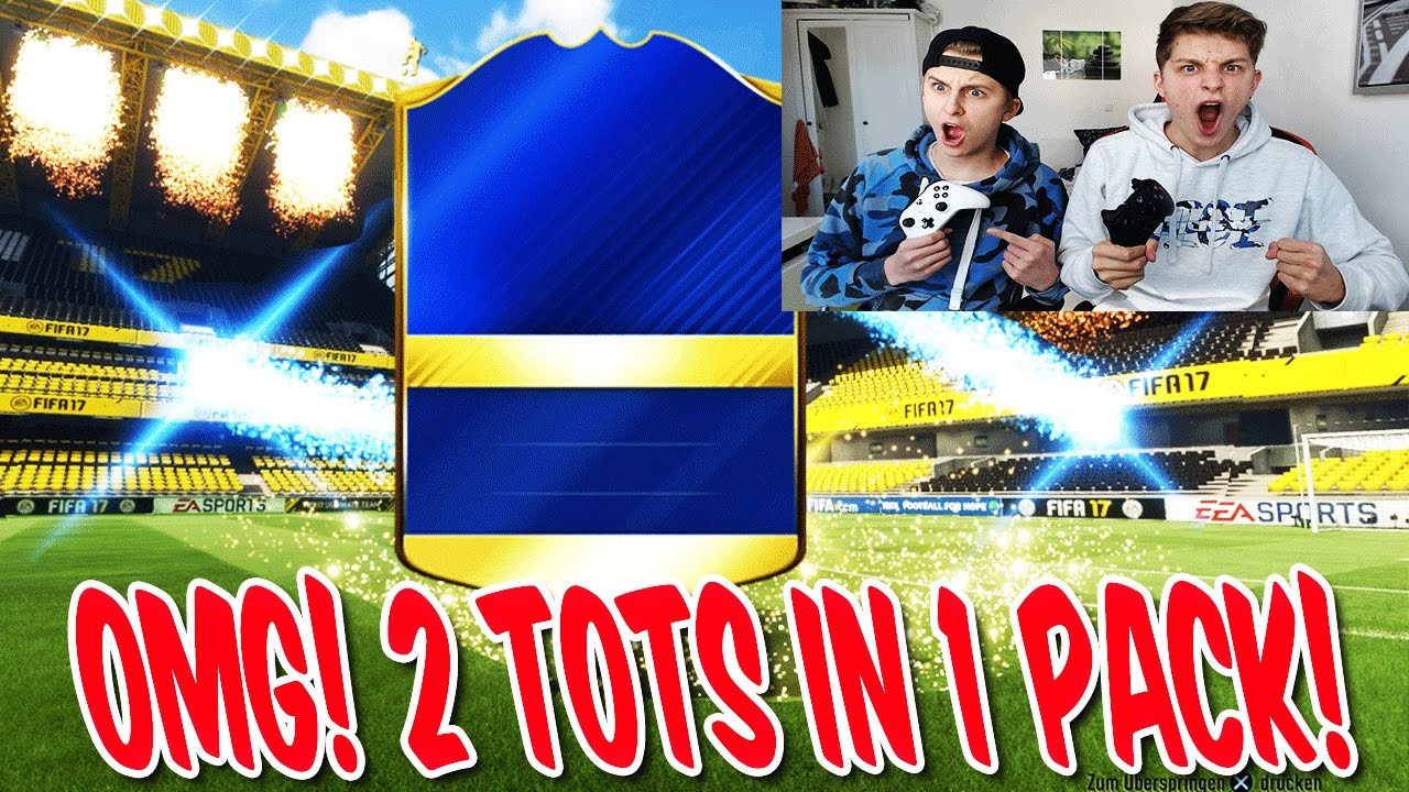 Kleiner BRUDER zieht 2 TOTS in 1 PACK! ⛔️🔥😝 - FIFA 17 PACK OPENING ULTIMATE TEAM (DEUTSCH)