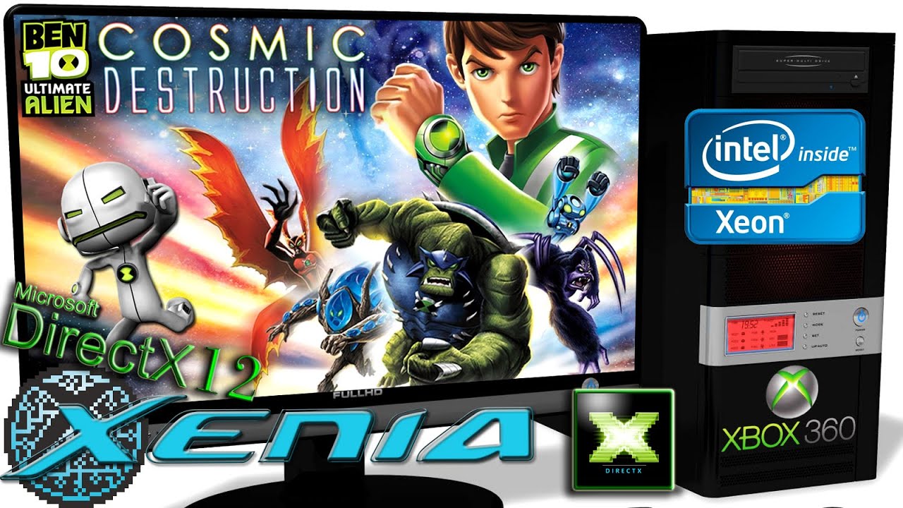 XENIA [Xbox 360 Emulator] - Ben 10 Ultimate Alien: Cosmic Destruction [HD-Gameplay] June 28.2020 #9