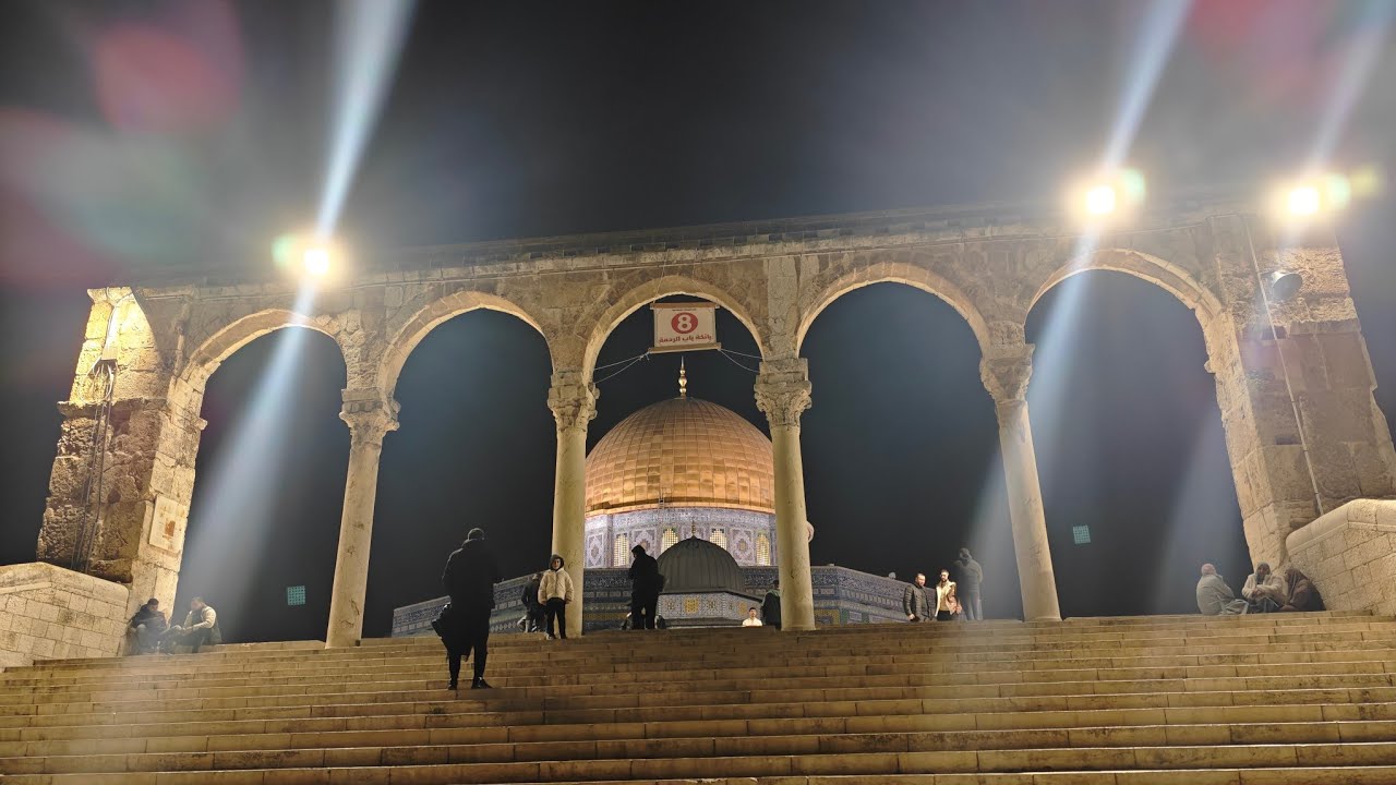 17.2.2026 صلاتي العشاء و التراويح من المسجد الأقصى  Isha and Taraweeh prayers from Al-Aqsa Mosque