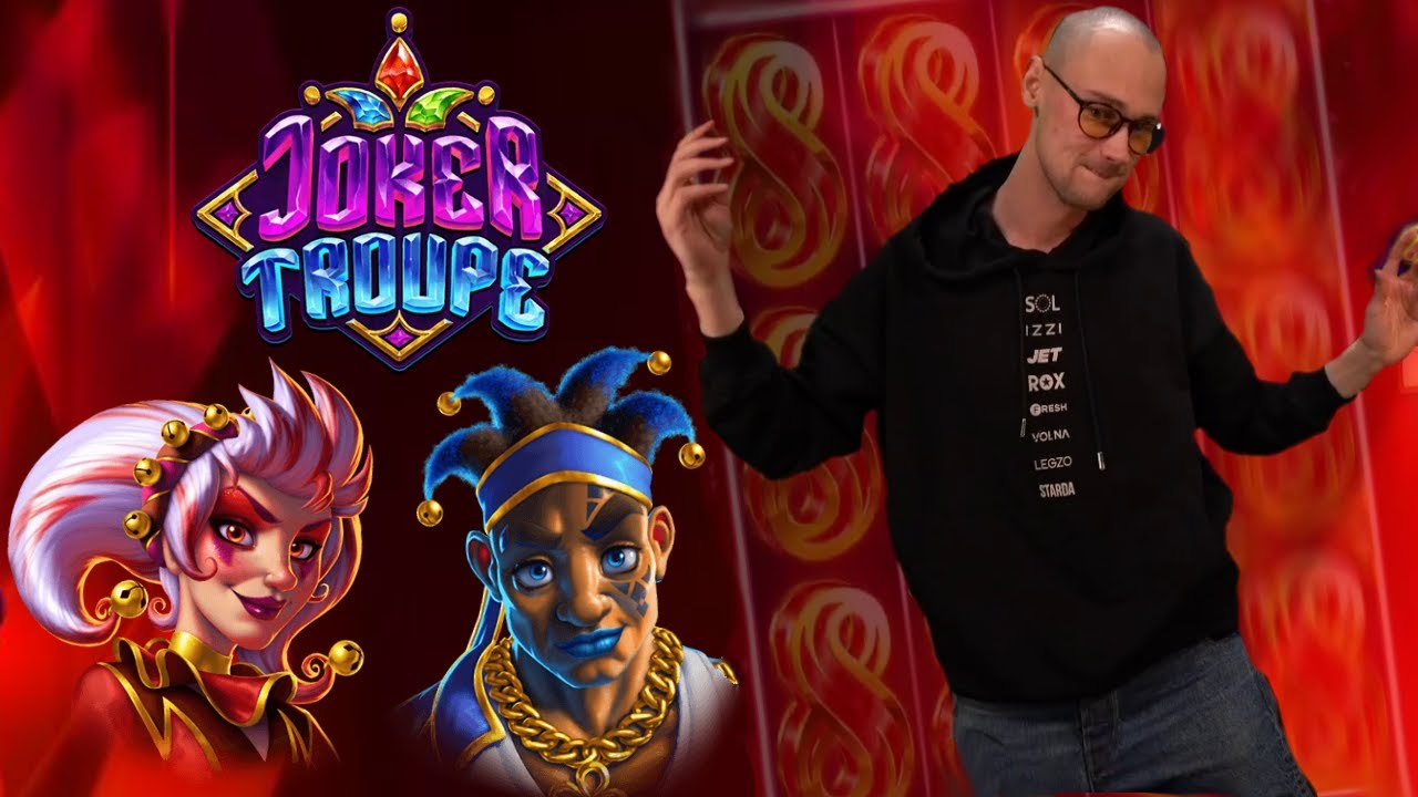 🔥CASINODADDY'S AMAZING BIG WIN ON JOKER TROUPE (Push Gaming) SLOT🔥