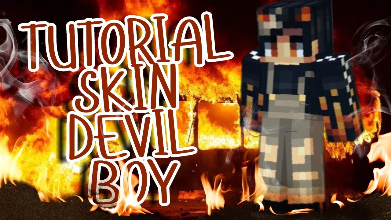 TUTORIAL: Skin Devil Boy (Pixel Gun 3D) - Free Copy 🔥