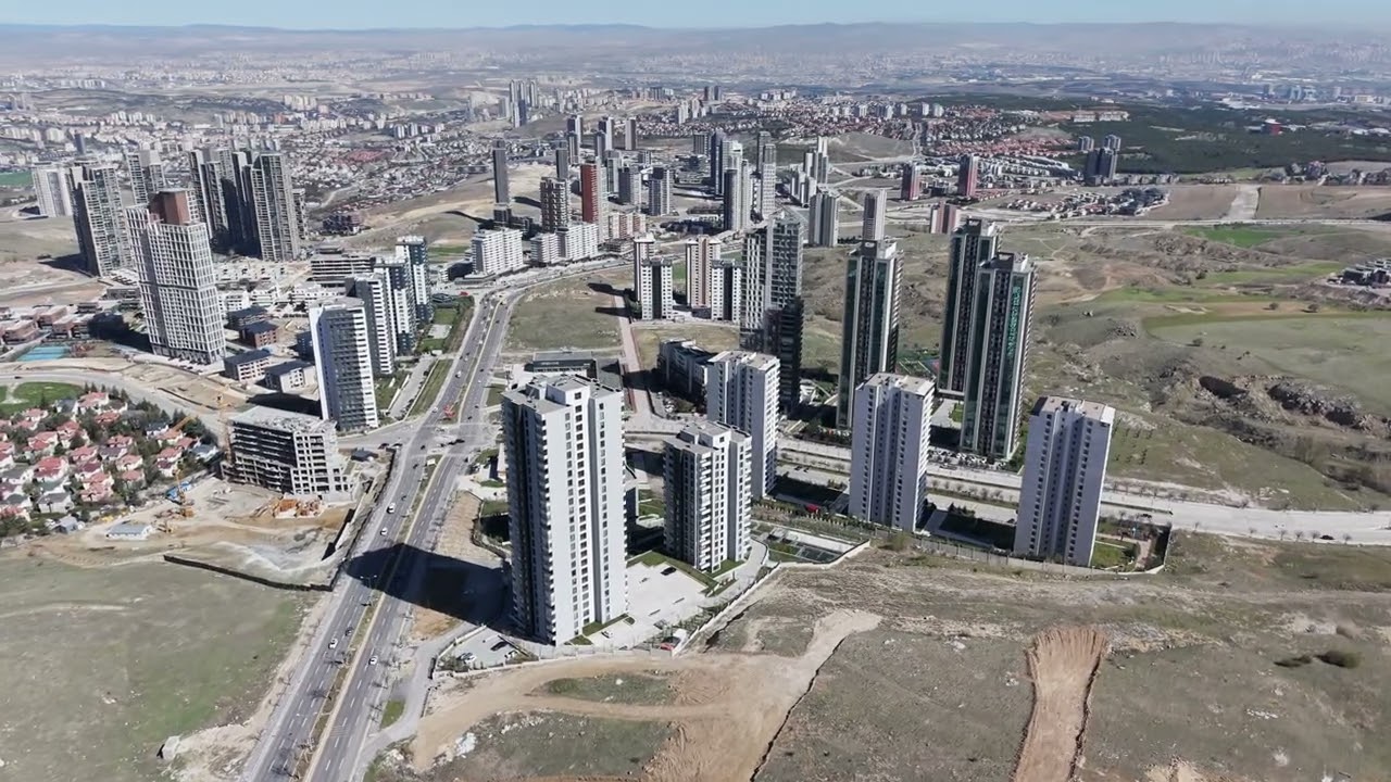 Çankaya, Beytepe drone çekimi.