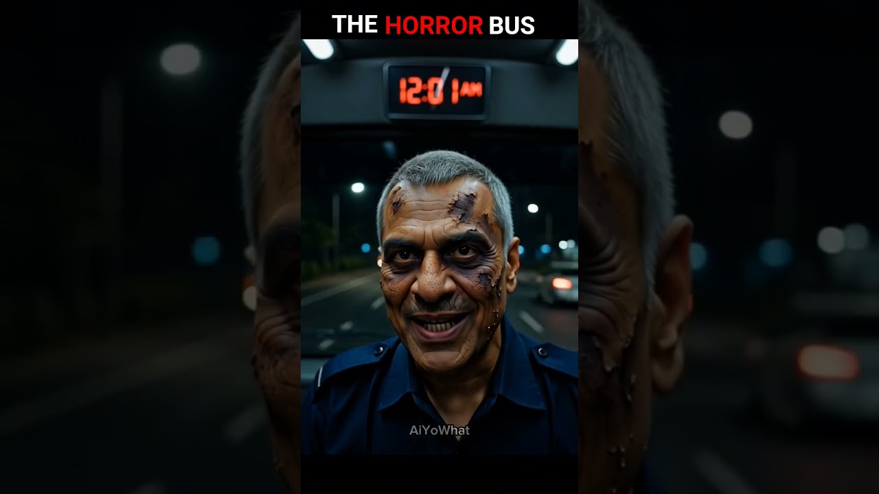"CREEPY BUS" - A horror story ☠️