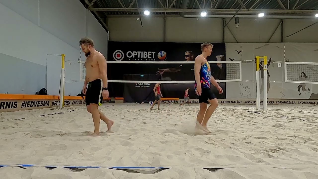Beach Volleyball Sparring Indoor Practice Game 10.02.2026. #2