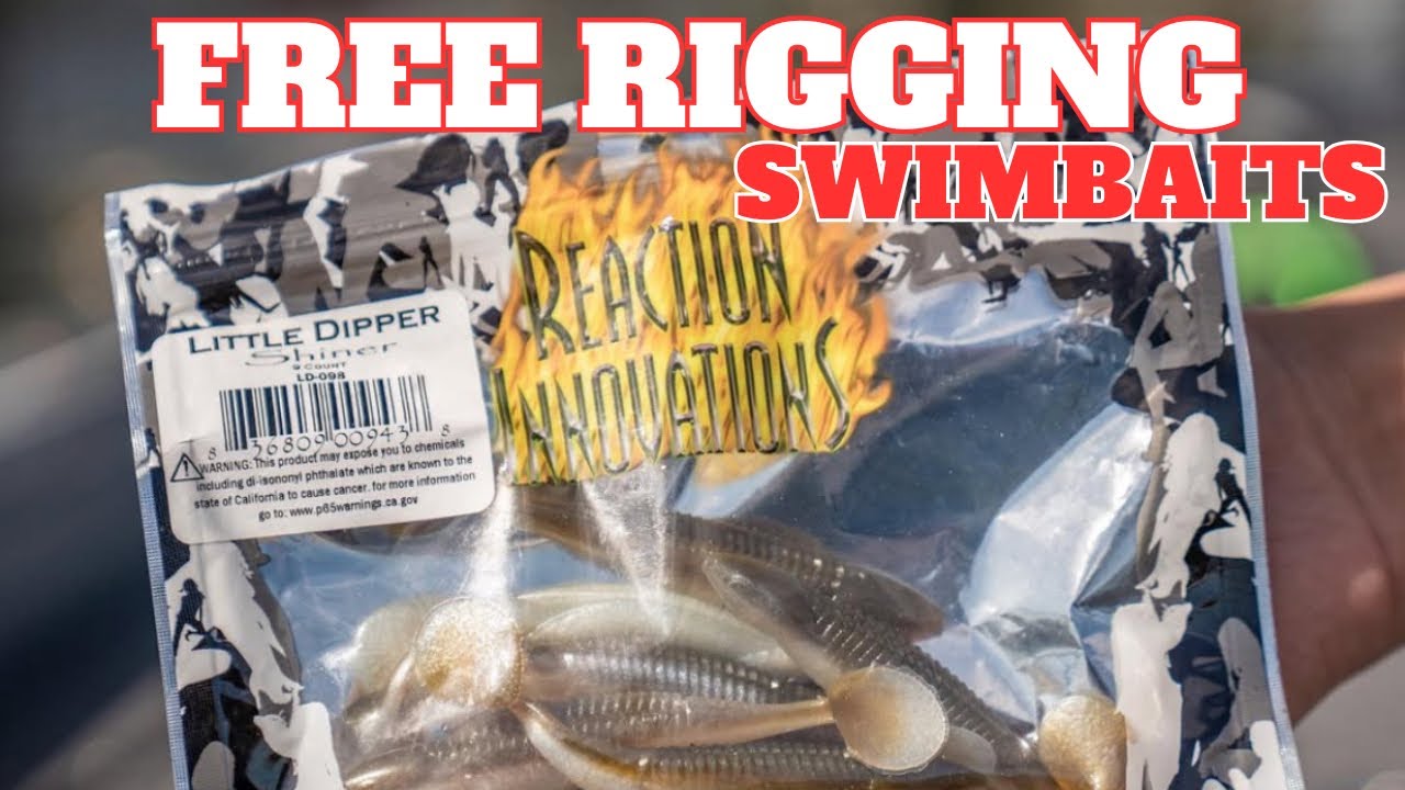 SPRINGTIME SWIMBAIT TECHNIQUE FOR MAY USING THE REACTION INNOVATIONS LITTLE SKINNY DIPPER!