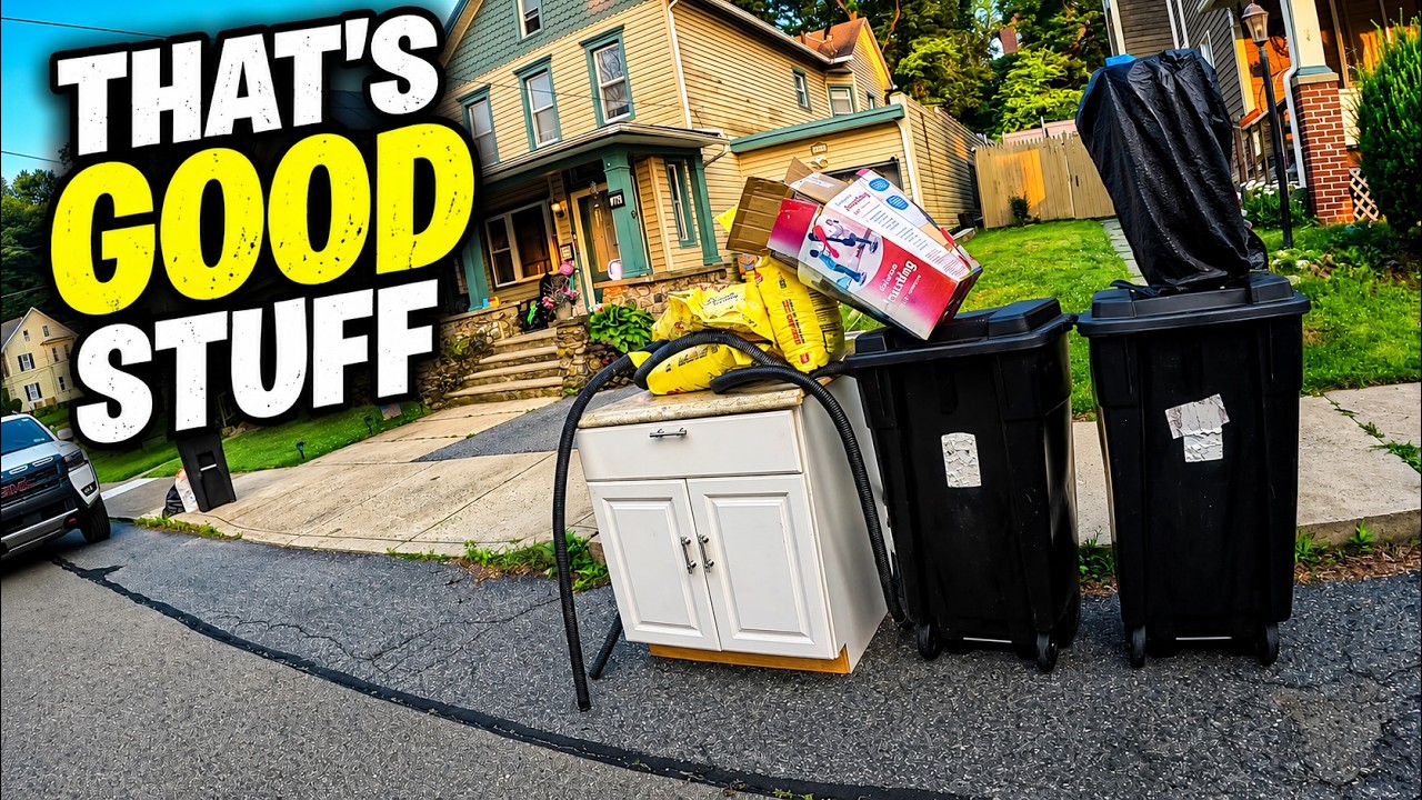 They Just THREW Away EASY & FREE Money - Trash Picking Ep. 1329