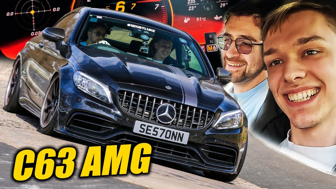 ON THE LIMIT in Mercedes-Benz C 63 S AMG Coupé! // Nürburgring