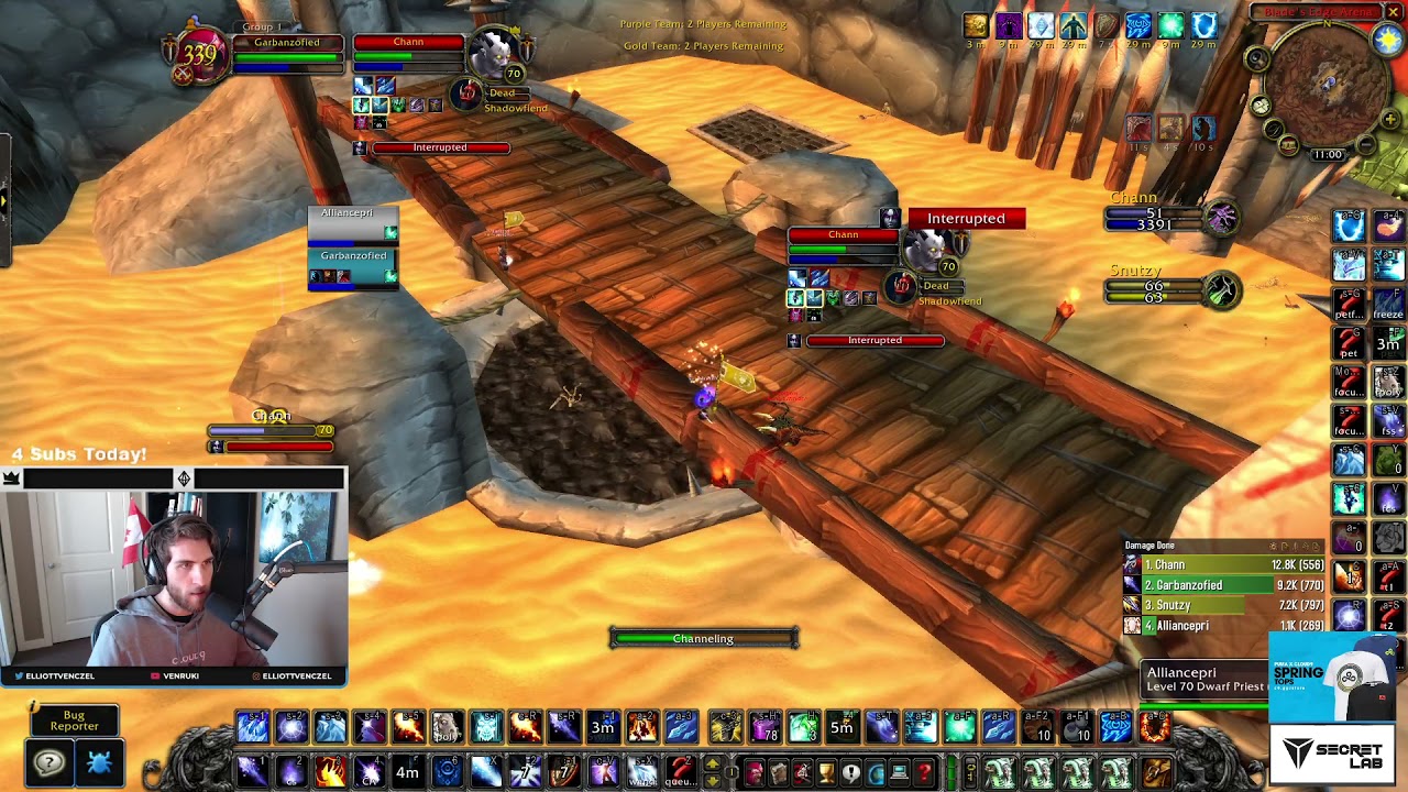 Venruki/Rivah vs Snutz/Chanimaly (TBC Classic Arena)