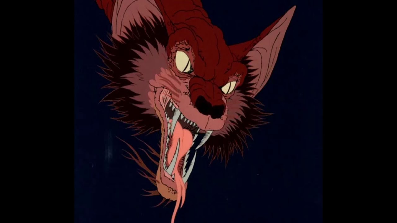 Smaug's attack on Lake-town (Original VHS Audio Restored) - The Hobbit 1977