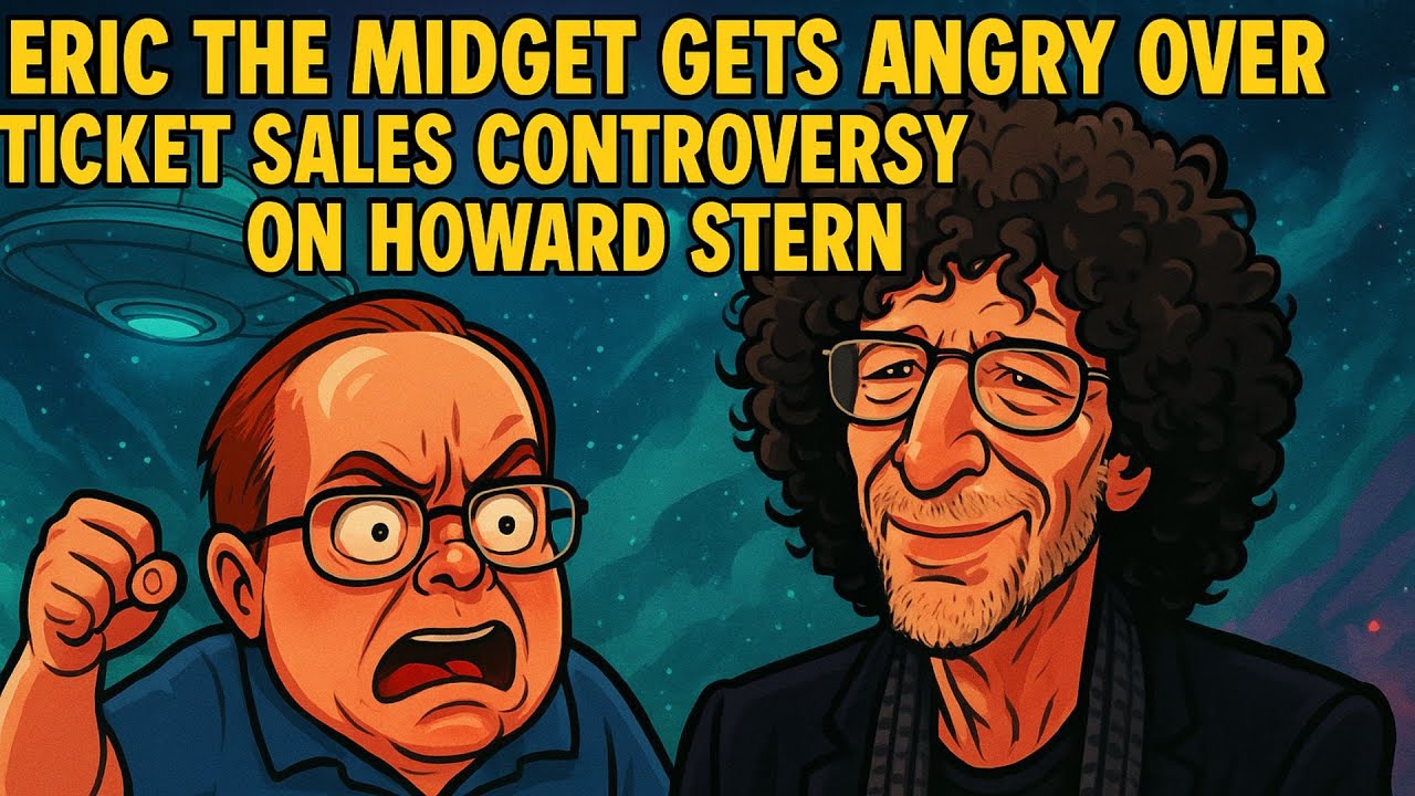 Eric the Midget Gets Angry Over Ticket Sales Controversy on Howard Stern!