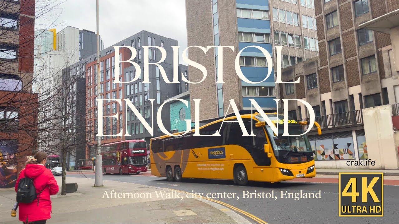 Exploring Bristol: A Stunning 4K City Walk