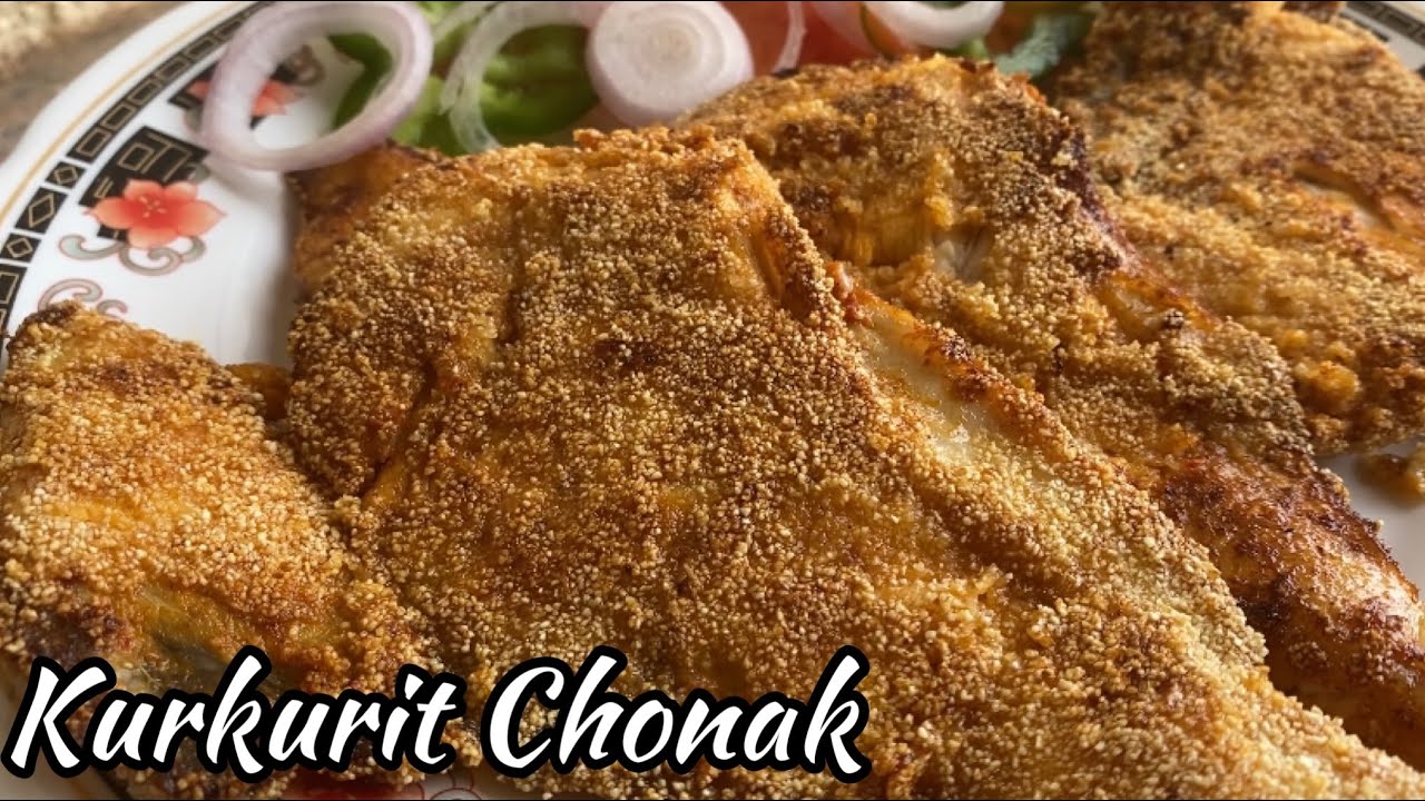 Kurkurit chonak Fry in Goan Masala. Seabass Rawa Fry Recipe. Goan Style Fish Fry. Kuleji Fish Fry.