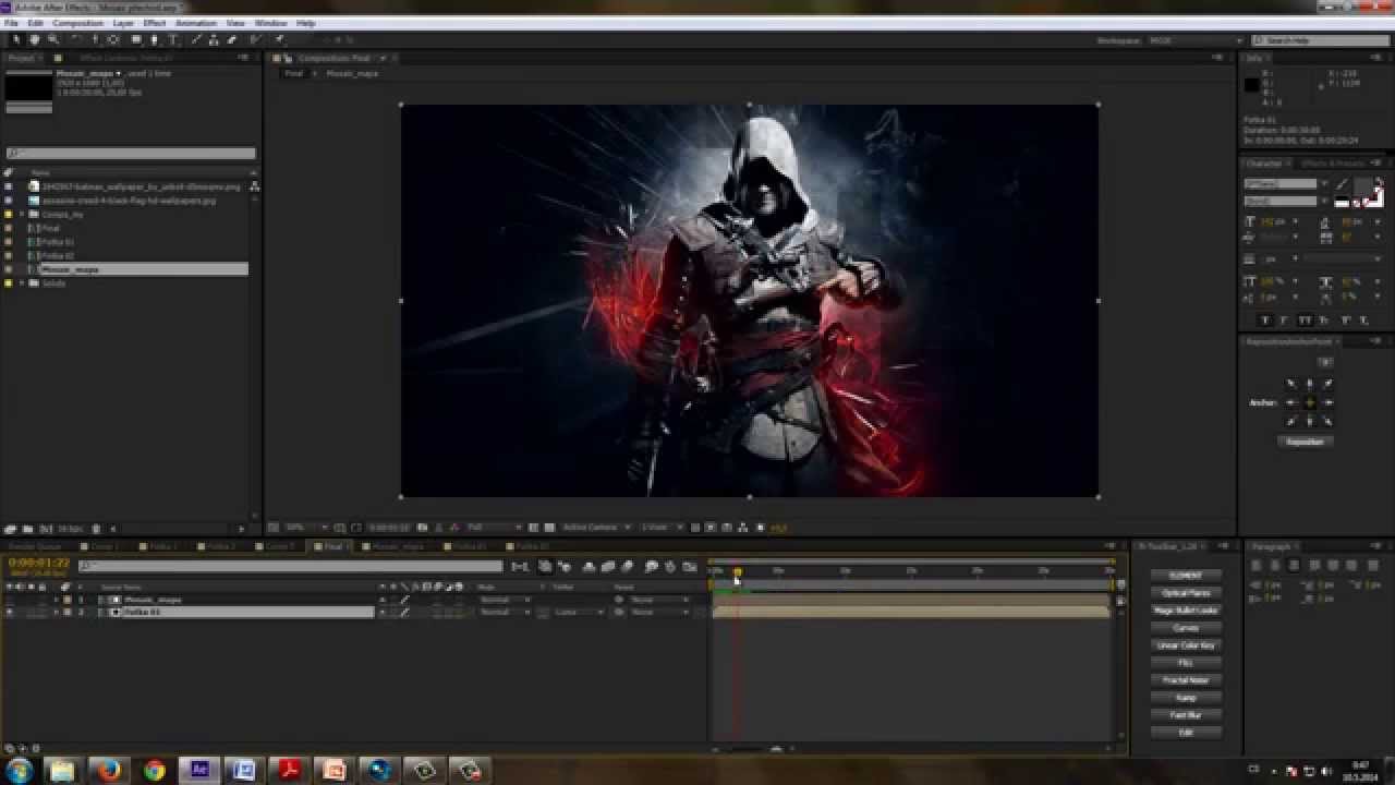 CZTUTORIÁL - After Effects 154 - Mozaikový přechod