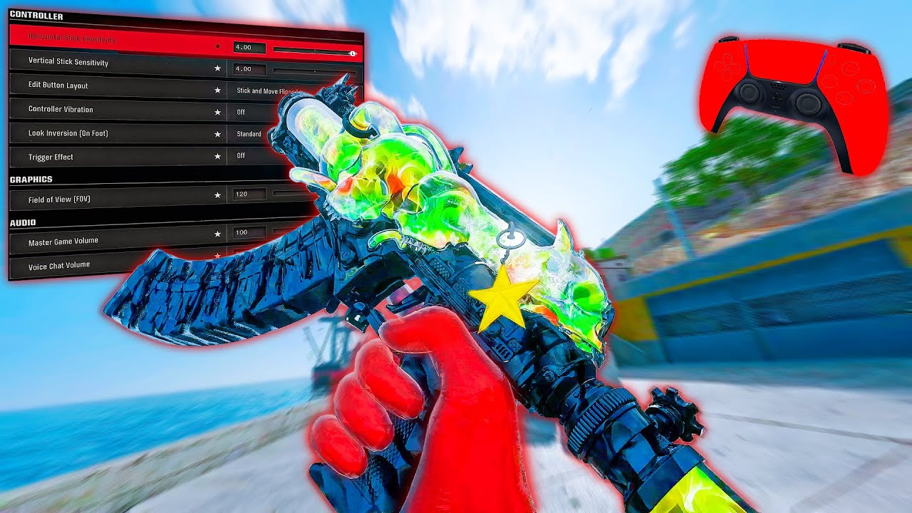 *NEW* Best Warzone Season 4 Reloaded Controller Settings