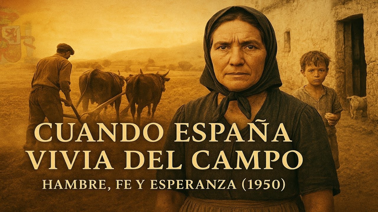 LA VIDA REAL en la ESPA&Ntilde;A RURAL de los A&Ntilde;OS 50: Pobreza, Trabajo Duro y Secretos que NO te Contaron🚜