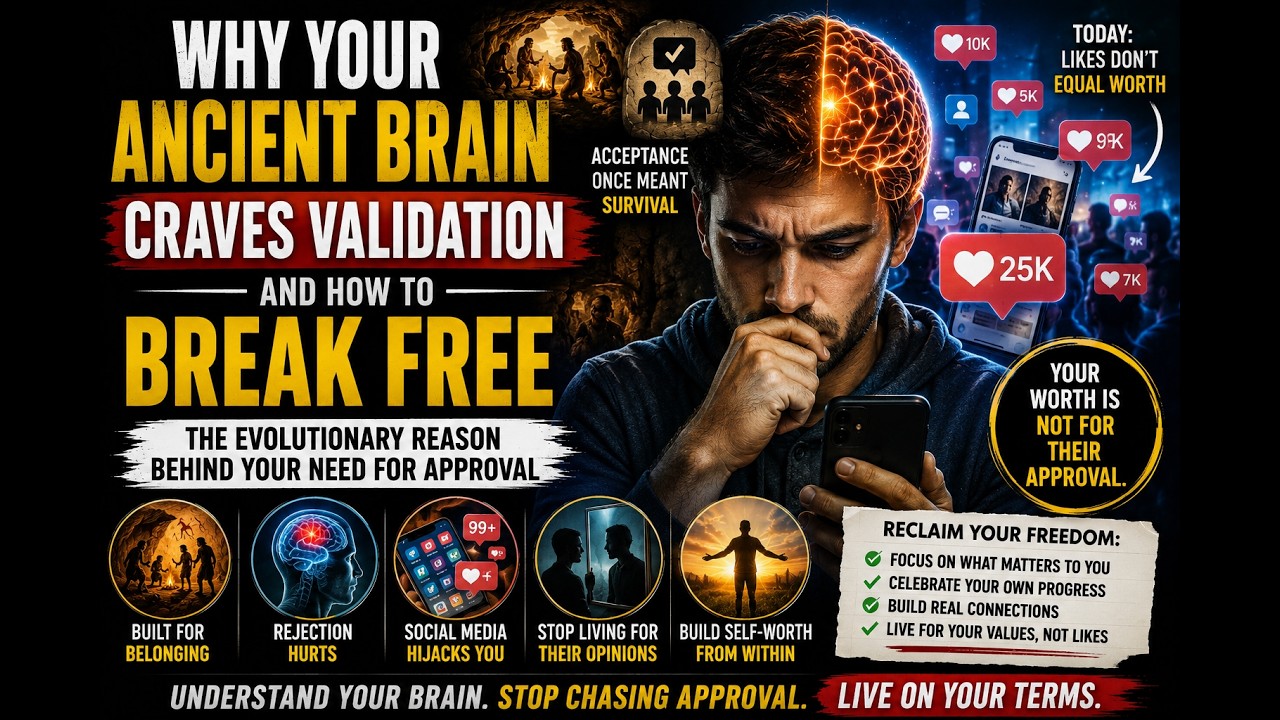Why Your Brain Craves Validation | The Evolutionary Reason You Care What Others Think
