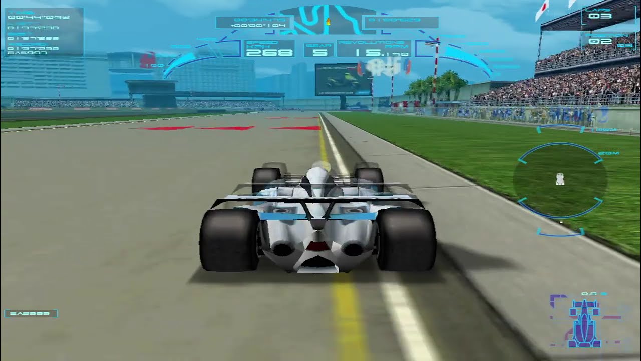 Speed Challenge Jacques Villeneuve Racing Vision | Osaka Time Trial 1:36.266 (World Record)