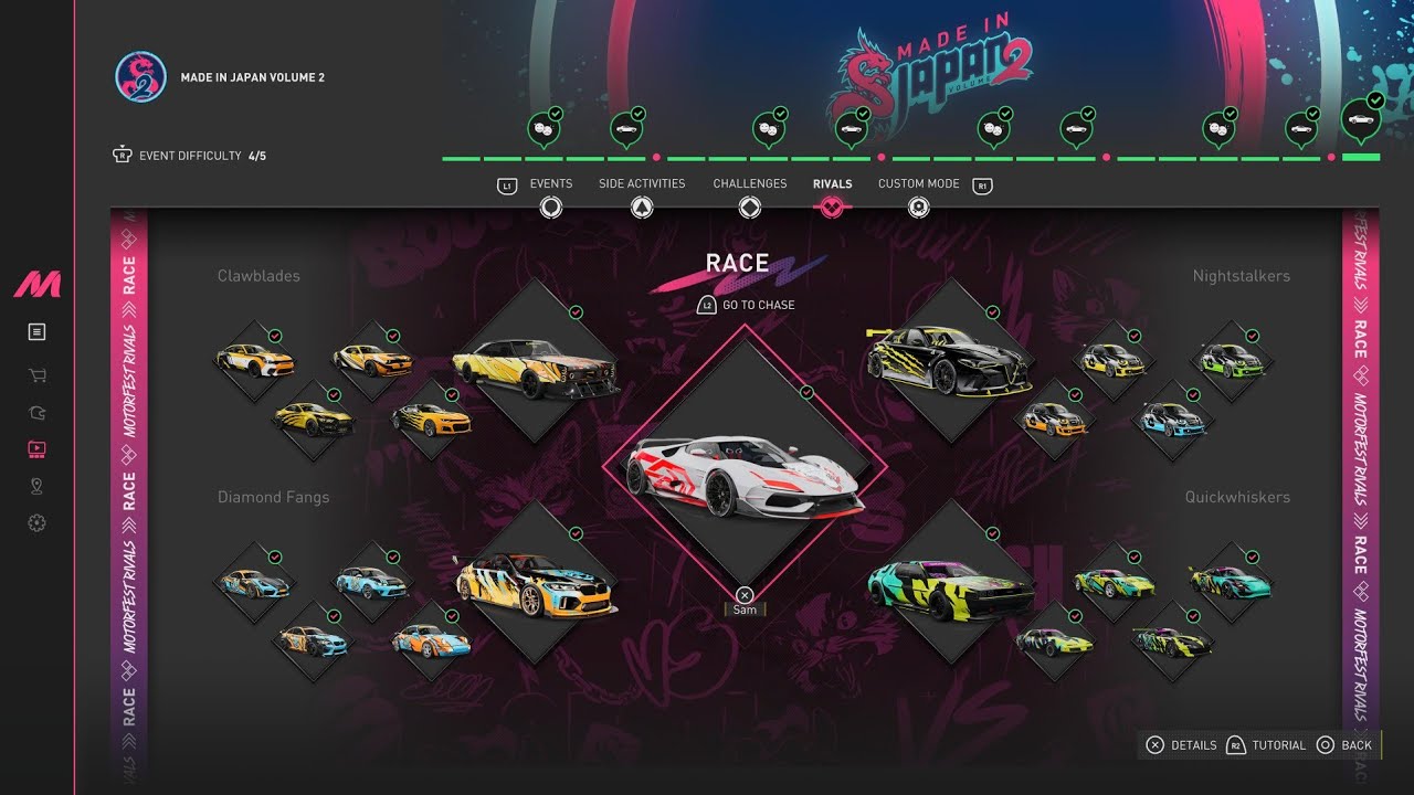 The Crew Motorfest : Made In Japan Vol 2 Playlist Rivals Challenge Showcase