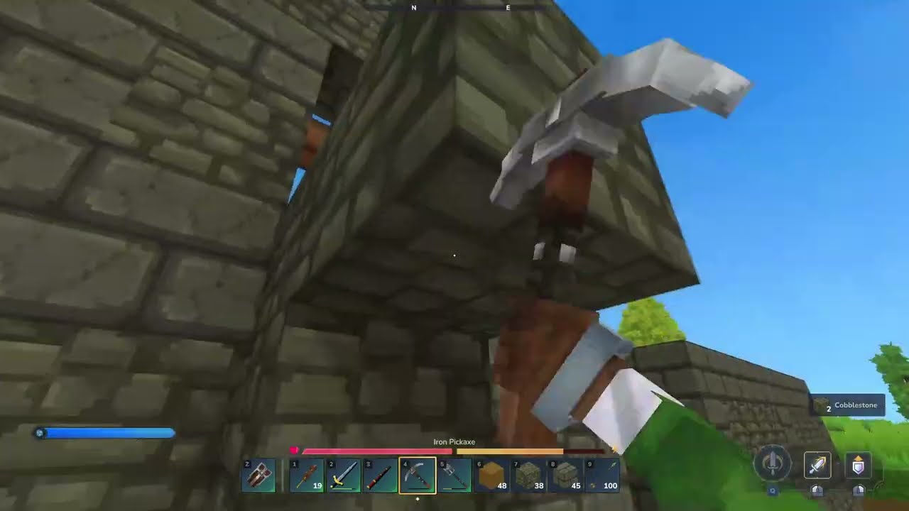 Hytale: Dreams of the Heart ep. 24 - Building up the outer walls.