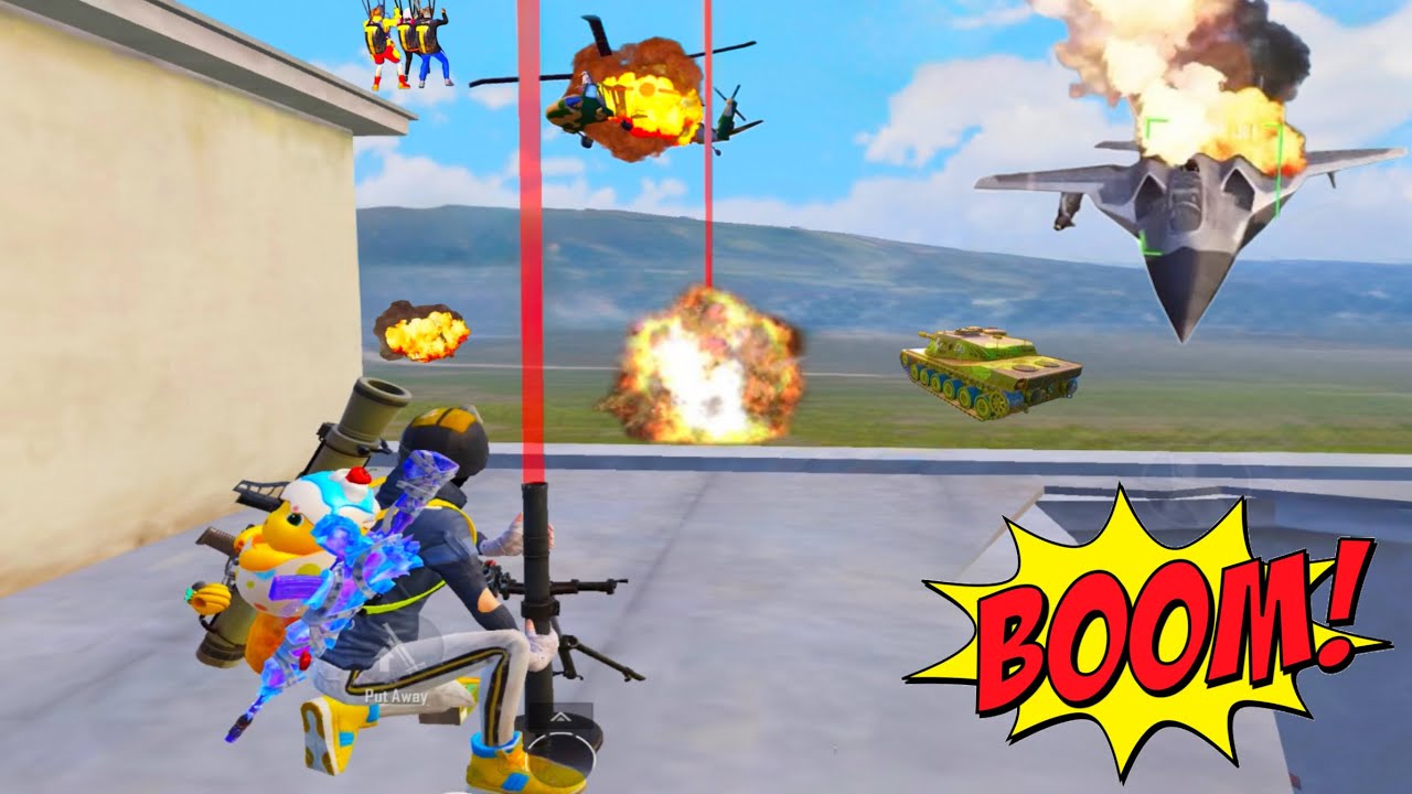 🤯Full Destroying Game With Mortar Rocket Launcher💥 PUBG Mobile Payload 3.0