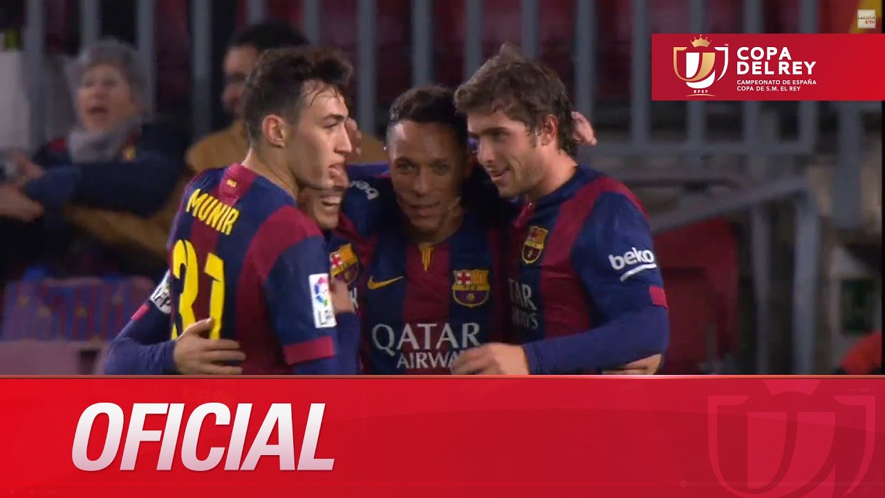 Hat-trick de Pedro en el FC Barcelona - SD Huesca Copa del Rey
