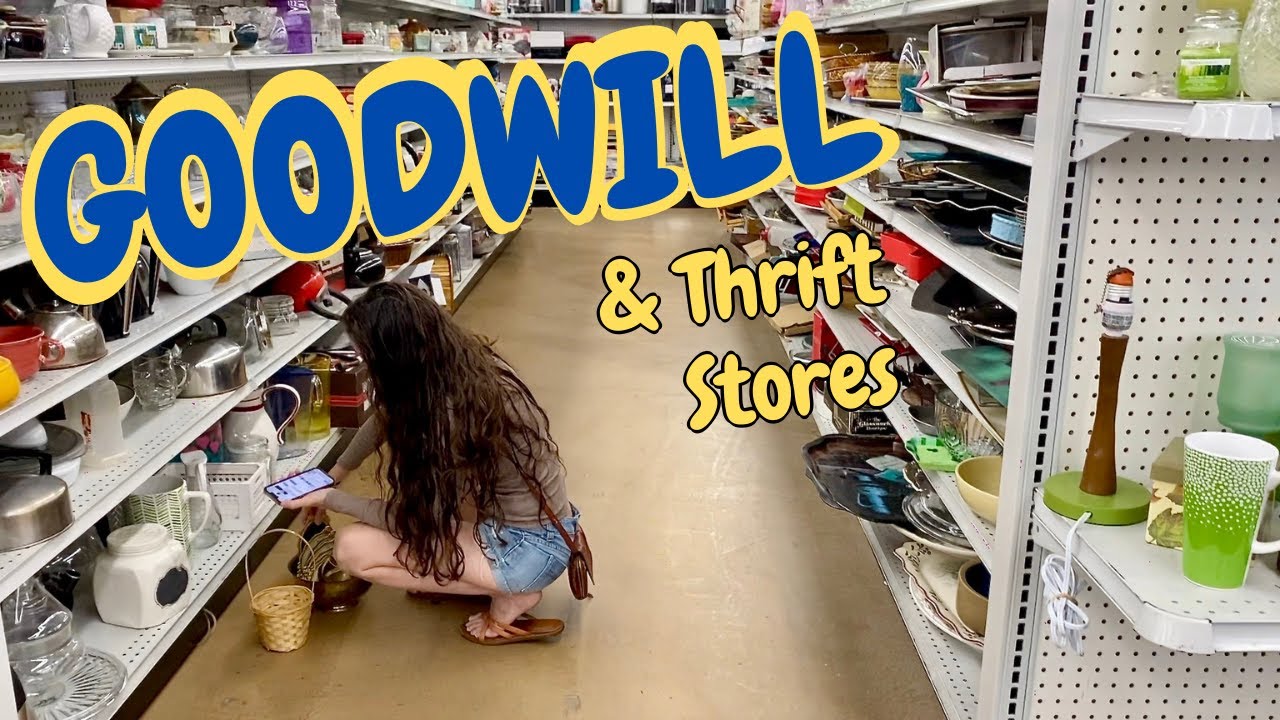 GOODWILL Thrift With Me | И возвращение в один из лучших секонд-хендов, в которых я когда-либо бы...