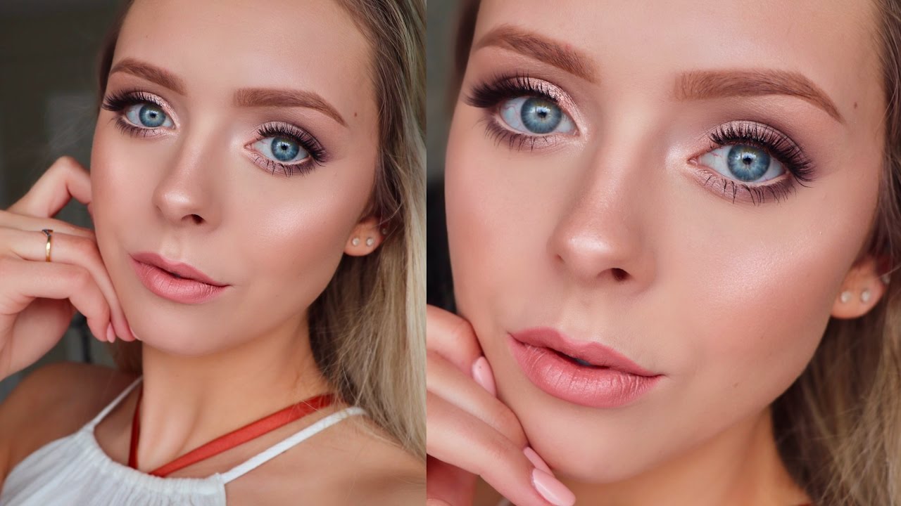 Simple and Easy Prom Makeup Look