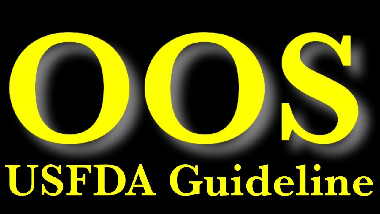 OOS guideline USFDA || Phase-I Laboratory Investigation || Decoded first time on YouTube || Part:1