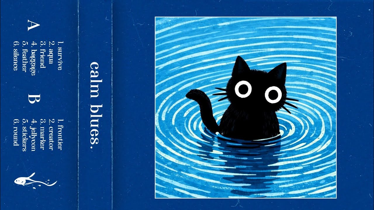 calm blues.