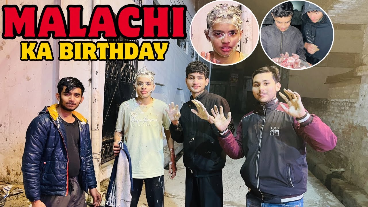 Malichi Ka Birthday Mai Cake se Bhoot Bana Diya malichi Ko😍| Birthday Vlog😘