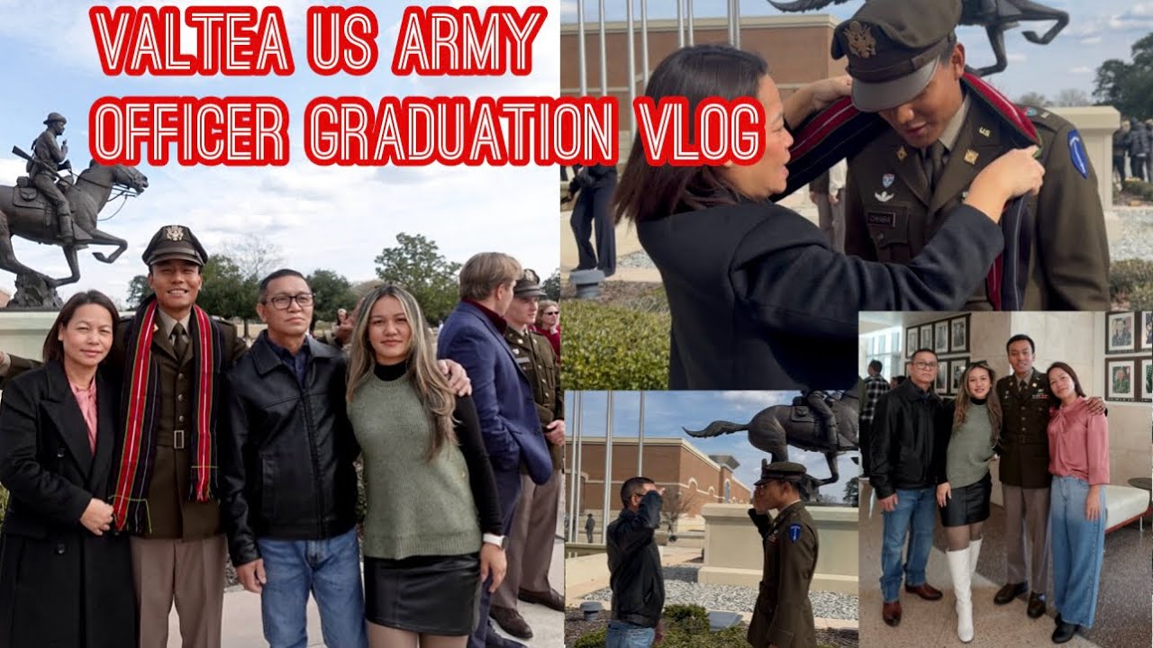 Valtea US Army Officer a ni ve ta! #Graduation Georgia ah 14hours motor nen kan kalna zinkawng#vlog 