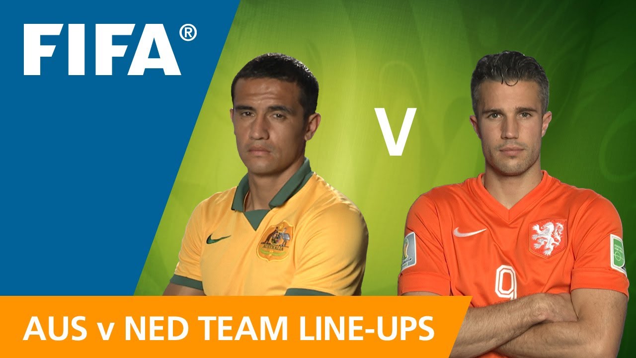 Australia v. Netherlands - Teams Announcement