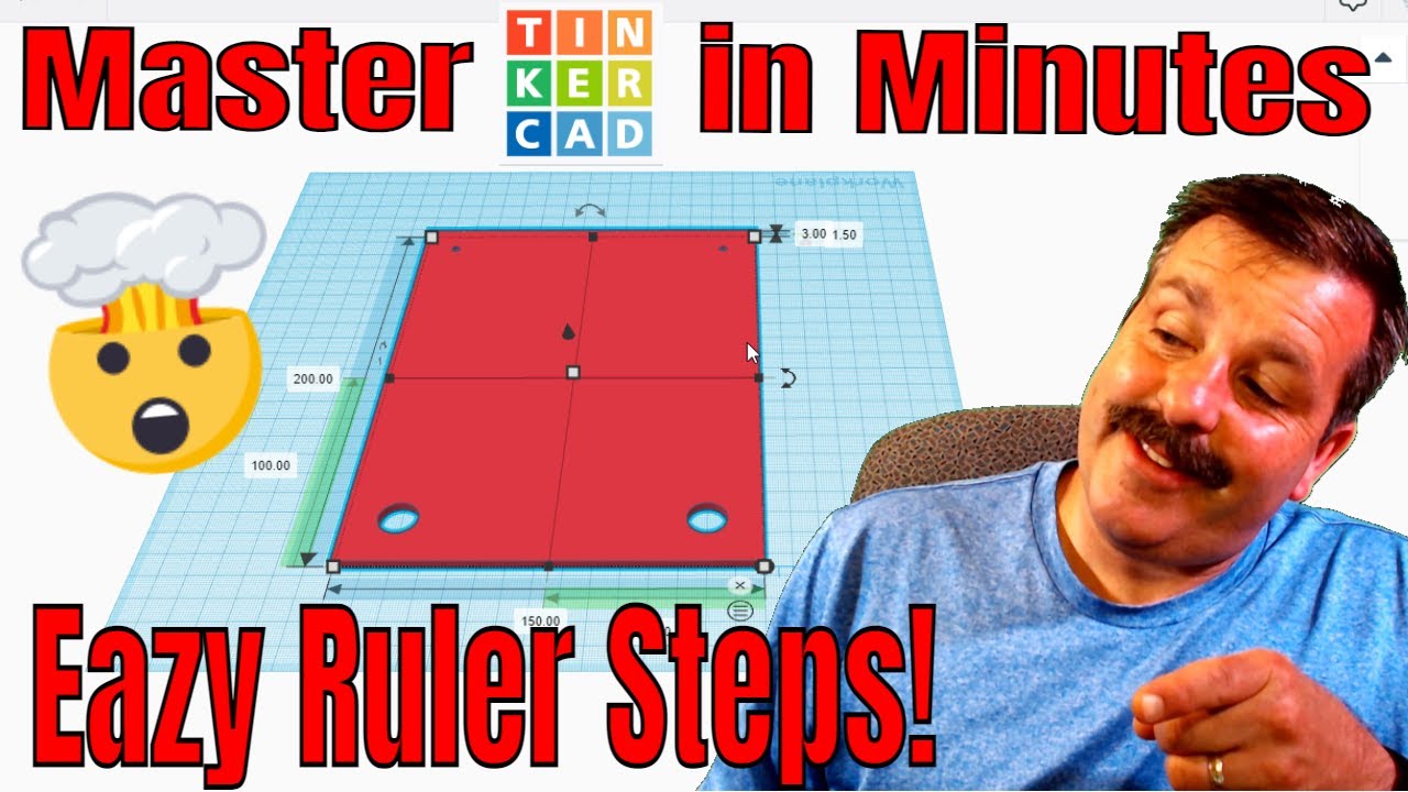 Place Perfect Holes in Tinkercad by Rocking the Ruler Tool